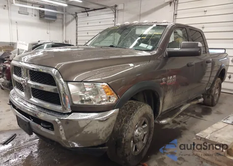 2018 Ram 2500 Tradesman 4X4 6'4 Box from USA, damaged, VIN 3C6UR5CL1JG390928